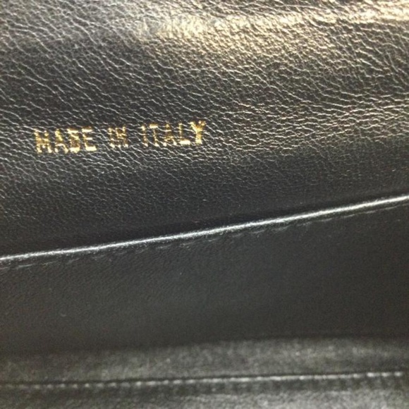 Chanel Kiss-lock Black Suede Leather Clutch - Picture 7 of 11